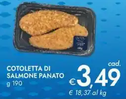 Bennet Cotoletta di salmone panato offerta