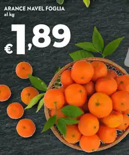 Bennet Arance navel foglia offerta