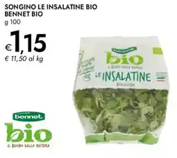 Bennet Songino le insalatine bio BENNET BIO offerta