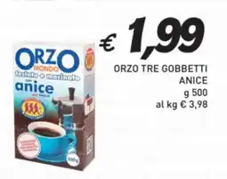 Coal Orzo tre gobbetti anice offerta