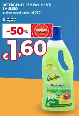 Bennet Detergente per pavimenti EMULSIO offerta