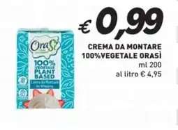 Coal Crema da montare 100%vegetale ORASÌ offerta