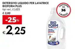Bennet Detersivo liquido per lavatrice BIOFORM PLUS offerta
