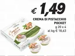 Coal Crema di pistacchio pocket offerta