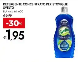 Bennet Detergente concentrato per stoviglie SVELTO offerta