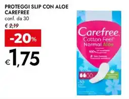 Bennet Proteggi slip con aloe CAREFREE offerta