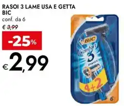 Bennet Rasoi 3 lame usa e getta BIC offerta