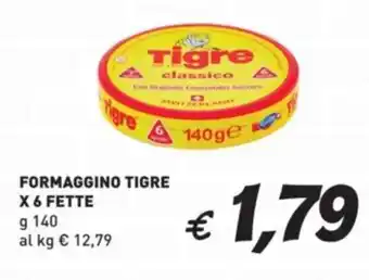 Coal Formaggino tigre x 6 fette offerta