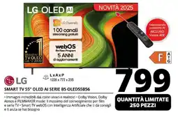 Comet LG SMART TV 55" OLED AI SERIE B5 OLED55B56 offerta