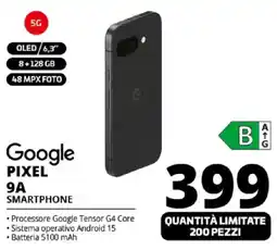 Comet Google PIXEL 9A SMARTPHONE offerta