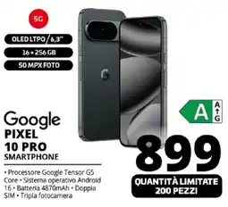 Comet Google PIXEL 10 PRO SMARTPHONE offerta