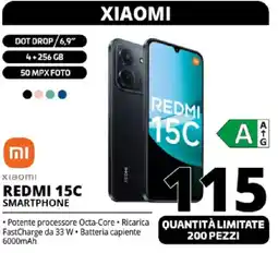 Comet XIAOMI Redmi 15C a smartphone offerta