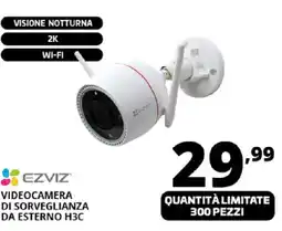 Comet EZVIZ videocamera di sorveglianza da esterno H3C offerta