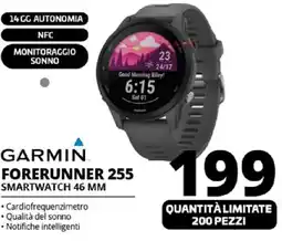 Comet GARMIN FORERUNNER 255 Smartwatch 46 MM offerta