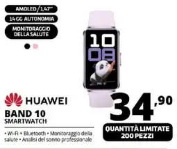 Comet HUAWEI BAND 10 Smartwatch offerta