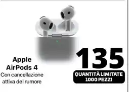 Comet Apple AirPods 4 offerta