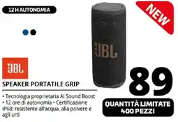 Comet JBL Speaker portatile grip offerta