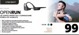 Comet OPENRUN Le cuffie sportive a conduzione offerta