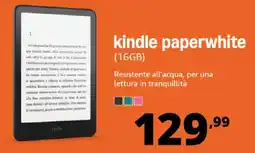 Comet kindle paperwhite 16GB offerta