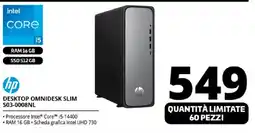 Comet hp DESKTOP OMNIDESK SLIM S03-0008NL offerta