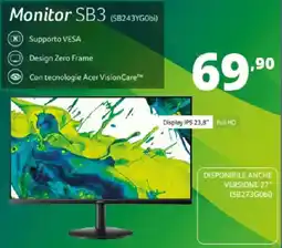Comet Monitor SB3 (SB243YGObi) offerta