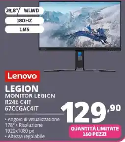 Comet Lenovo LEGION MONITOR LEGION R24E C4IT offerta