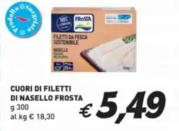 Coal Cuori di filetti di nasello FROSTA offerta