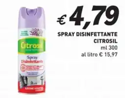 Coal Spray disinfettante CITROSIL offerta