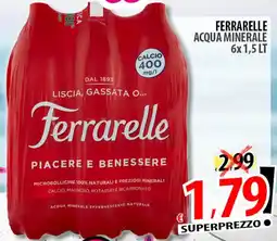 Il Genio Supermercato Ferrarelle acqua minerale offerta