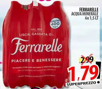 Il Genio Supermercato Ferrarelle acqua minerale offerta