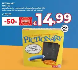 Bennet Pictionary MATTEL offerta