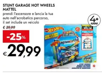 Bennet Stunt garage HOT WHEELS MATTEL offerta