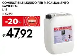 Bennet Combustibile liquido per riscaldamento SAVICHEM offerta