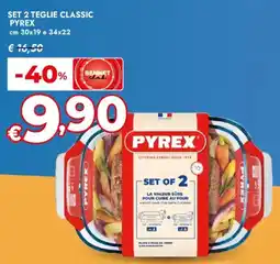 Bennet Set 2 teglie classic PYREX offerta