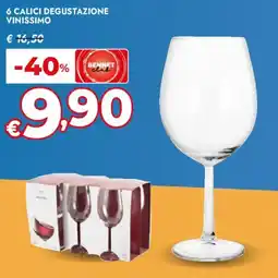 Bennet 6 calici degustazione VINISSIMO offerta