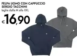 Bennet Felpa uomo con cappuccio sergio tacchini offerta