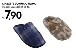 Bennet Ciabatte donna o uomo offerta