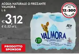 Bennet Acqua naturale o frizzante VALMORA offerta