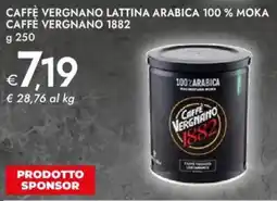 Bennet Caffè vergnano lattina arabica 100 % moka CAFFE VERGNANO 1882 offerta
