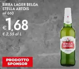 Bennet Birra lager belga STELLA ARTOIS offerta
