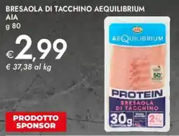 Bennet Bresaola di tacchino aequilibrium AIA offerta