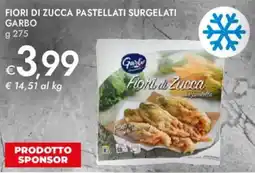 Bennet Fiori di zucca pastellati surgelati GARBO offerta