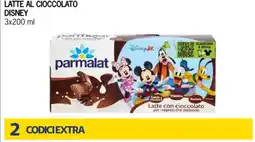Bennet Parmalat latte al cioccolato disney offerta