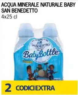 Bennet Acqua minerale naturale baby SAN BENEDETTO offerta