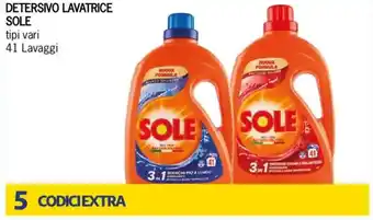 Detersivo lavatrice SOLE