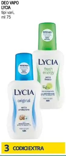 Bennet Deo vapo LYCIA offerta