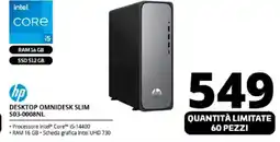 Comet hp DESKTOP OMNIDESK SLIM 503-0008NL offerta