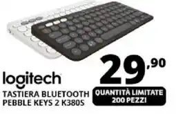 Comet logitech TASTIERA BLUETOOTH PEBBLE KEYS 2 K380S offerta