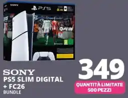 Comet SONY PS5 SLIM DIGITAL + FC26 offerta