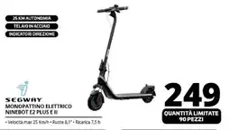 Comet SEGWAY NINEBOT E2 PLUS E II offerta